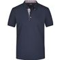 James&Nicholson Men´s Plain Polo navy/red/navy