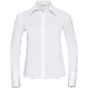 Russell Chemise Ultimate sans repassage cintrée manches longues femme white