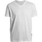 HRM Men's Luxury V-Neck Tees White