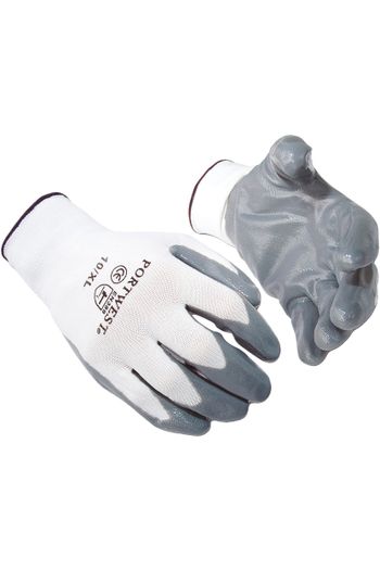 Flexo grip nitrile glove  - Grey