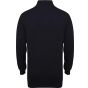 Henbury Men's 1/4 zip jumper navy
