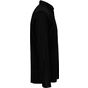 kariban Chemise col mao manches longues black