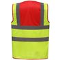 Yoko Gilet haute visibilité red/hi_vis_yellow