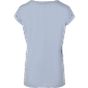 Build Your Brand Ladies Extended Shoulder Tee Powder blue