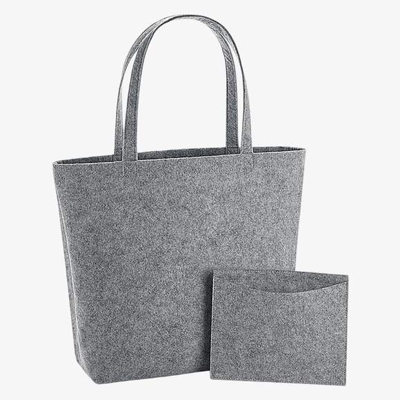 Sac de courses en feutrine Bagbase