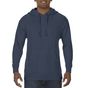 Comfort colors Adult Hooded Sweatshirt denim