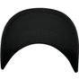 flexfit 5-Panel Premium Curved Visor Snapback Cap black