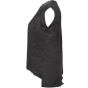 Bella Women's flowy muscle tee with rolled cuff dark_grey_heather