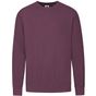 fruit of the loom Lightweight Set-In Sweat bordeaux