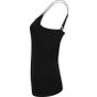SF Clothing Women´s feel good stretch spaghetti vest black