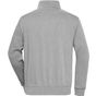 James&Nicholson Workwear Half Zip Sweat grey_heather