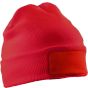 Result Recycled double knit printers beanie red