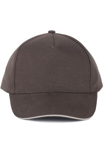 Image produit Casquette avec sandwich contrasté - 5 panneaux 