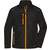 James&Nicholson Men´s Hybrid Jacket black/neon_orange