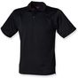 Henbury Men's Coolplus Polo Shirt black