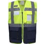 Yoko Gilet haute visibilité top cool management hi_vis_yellow/navy