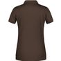 James&Nicholson Ladies´ Bio Workwear Polo brown