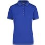 James&Nicholson Ladies' Elastic Polo royal/white