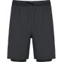 ProAct Short écoresponsable 2 en 1 avec sous short intégré homme black