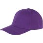 Result Memphis Brushed Cotton Low Profile Cap purple