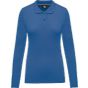 WK Designed To Work Polo manches longues femme light_royal_blue