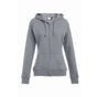 Promodoro Women´s Hoody-Jacket sports_grey