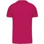 Kariban T-shirt col rond manches courtes homme fuchsia