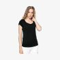 Kariban t-shirt col bateau manches courtes femme