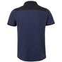 Velilla Polo stretch bicolore navy/black