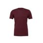 Bella Unisex triblend short sleeve tee maroon_triblend