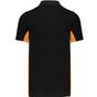 kariban Polo bicolore FLAG Kariban black/orange