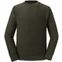 Russell-pure-organic Pure Organic Reservible Sweat dark_olive