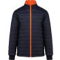 WK Designed To Work Parka de sécurité recyclée 4 en 1 unisexe hi_viz_orange/navy