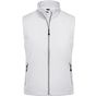 James&Nicholson Ladies´ Softshell Vest off_white