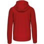 kariban Sweat-shirt capuche zippé unisexe red