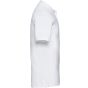 Russell Polo piqué 100% coton classique homme white