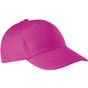 k-up Casquette coton - 5 panneaux fuchsia