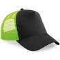 Beechfield Casquette Snapback trucker black/lime_green