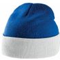 K-up Bonnet bicolore avec revers royal_blue/white