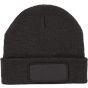 K-up Bonnet recyclé avec patch dark_grey