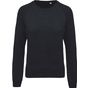 Kariban Sweat-shirt BIO col rond manches raglan femme  french_navy_heather