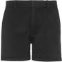 Asquith & Fox Short en coton coupe classique femme black