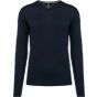 Kariban Pull col en V écoresponsable homme navy