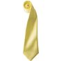 Premier Cravate en satin colours collection lemon