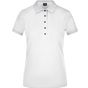 James&Nicholson Ladies´ Pima Polo white