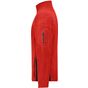 James&Nicholson Men´s Workwear Fleece Jacket -STRONG- red/black