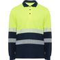 Roly WRK Vegas LS marine/jaune_fluo