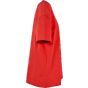 Build Your Brand Ladies Oversized Boyfriend Tee City red