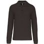 Kariban Polo manches longues homme dark_grey