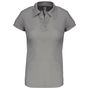 ProAct Polo sport manches courtes femme grey_melange